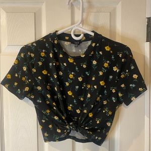 Floral Crop Top